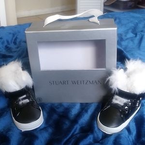 Stuart Weitzman baby cuff boots